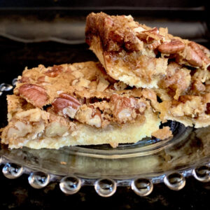 Pecan Pie Bars (GF) from Gluten Free Makery